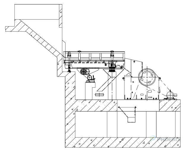 頭破機(jī)組安裝簡圖 頭破機(jī)組安裝簡圖